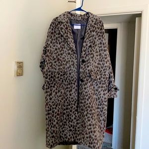 Animal Print Coat